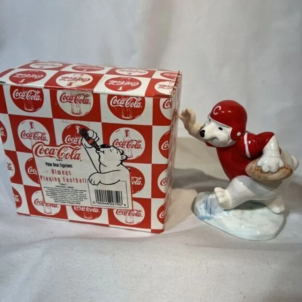 1996 Coca-Cola Polar Bear Figurine  